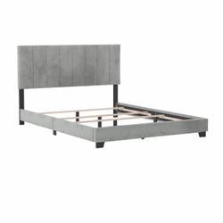 Tufted Headboard Queen Upholstered Bed