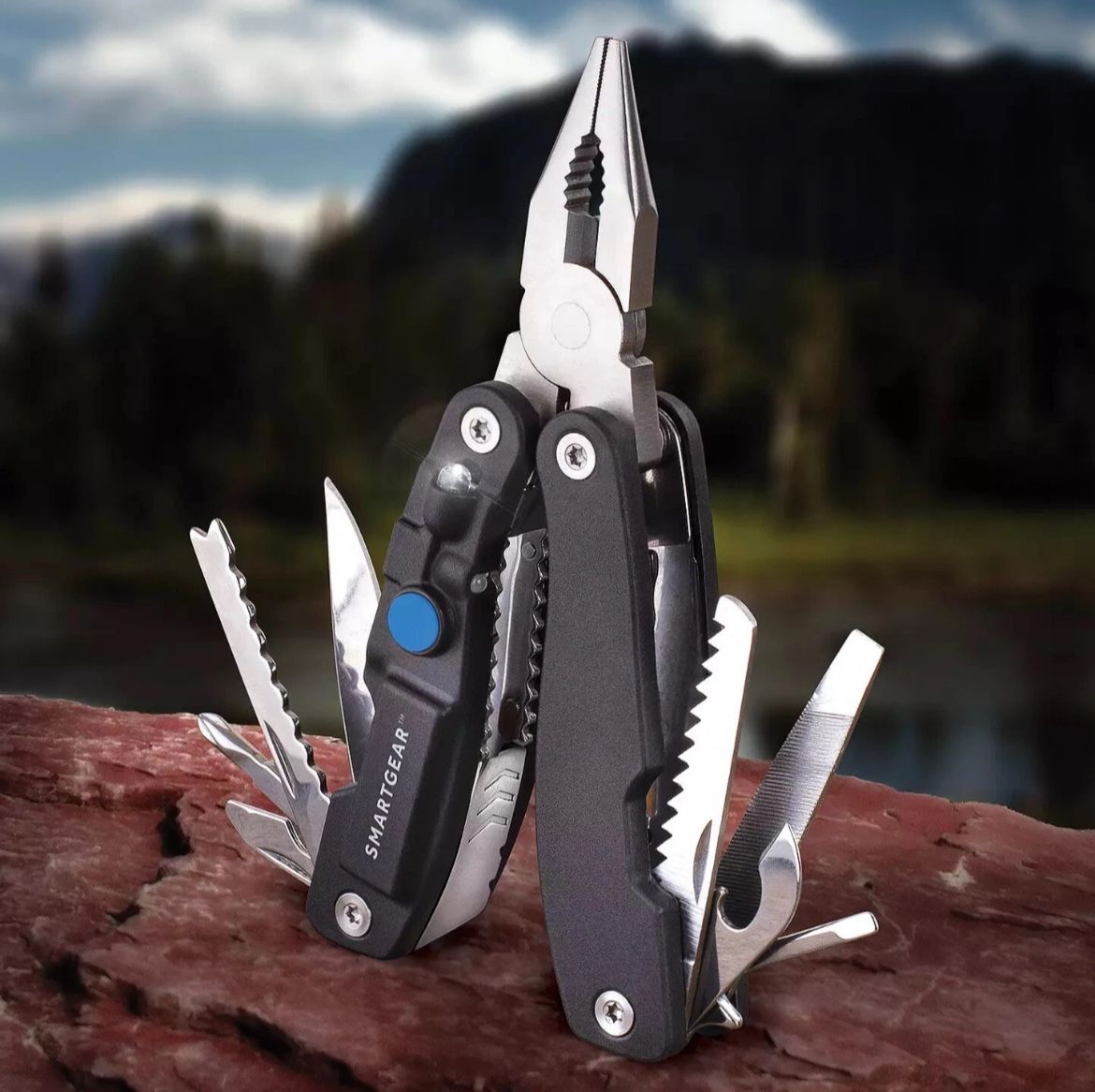 Multitool With A Flashlight