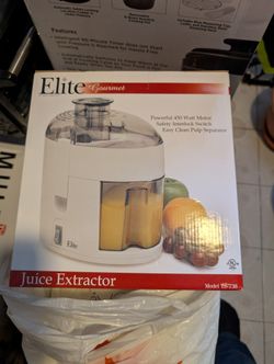 Elite Gourmet Juice Extractor