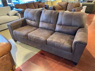 Navi Brown Three Seater Sofa