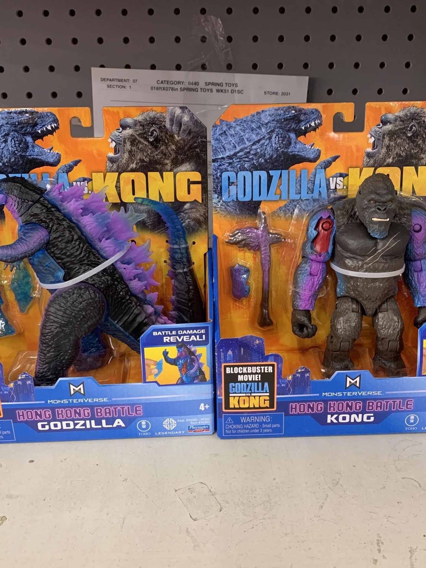Playmates Monsterverse Godzilla vs Kong 15cm 6