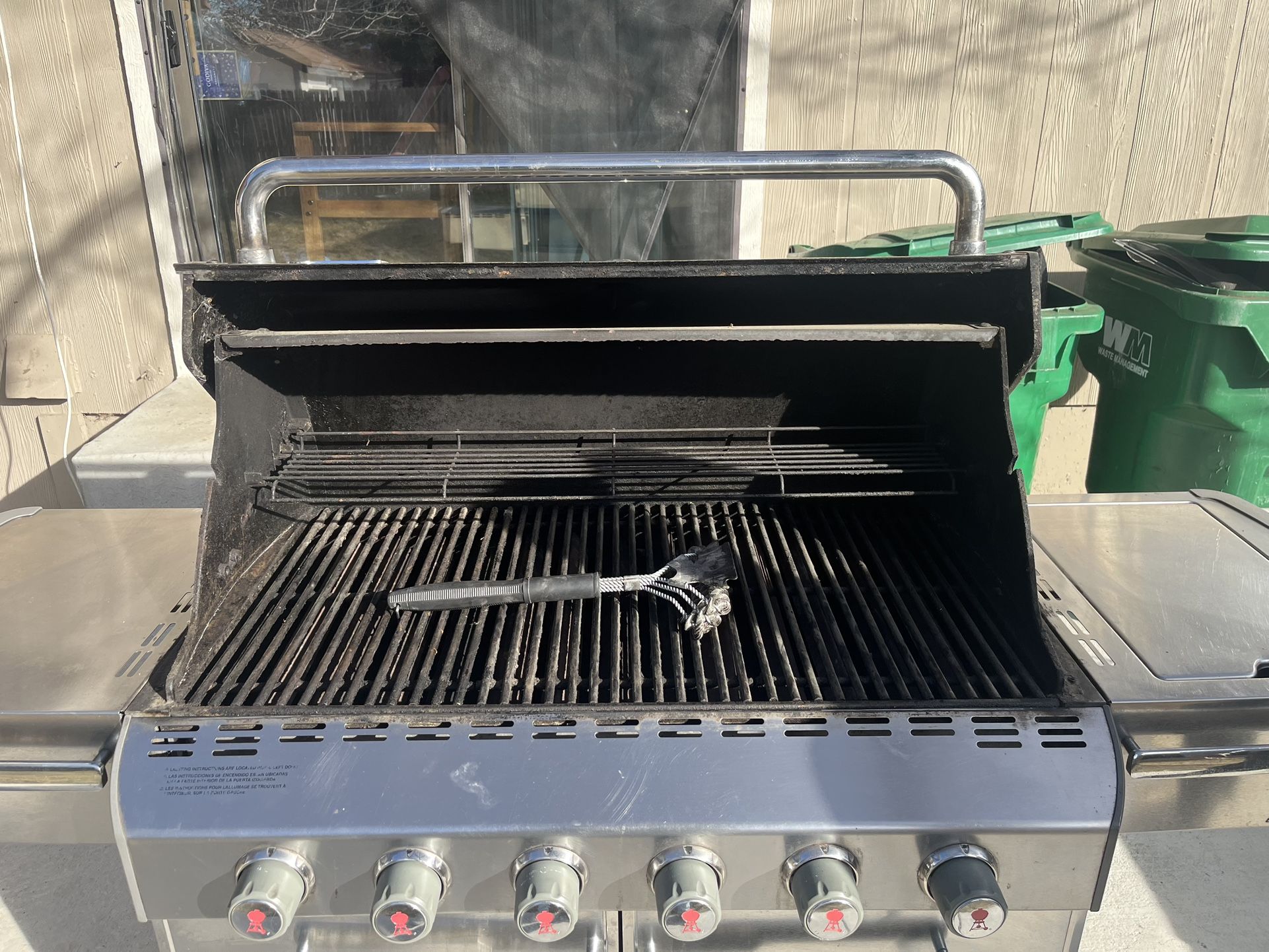 Six Burner Weber Grill Natural Gas ONLY Not Propane