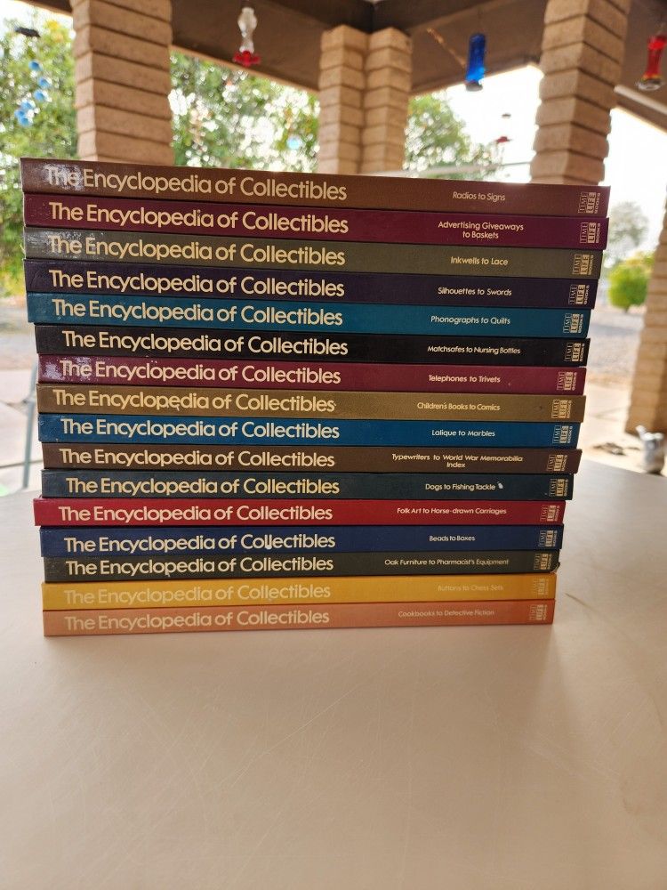 The Encyclopedia of Collectibles Time Life Books 16 Volume Set