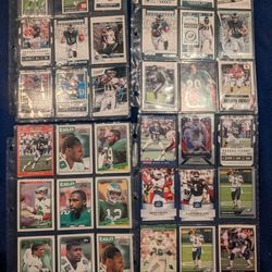 Philadelphia Eagles Card Collection 37 Cards 1 Fletcher Cox  Fred Barnett Foles RC Saqoun Reggie White Cunningham Waters Byers Hurts Parallel