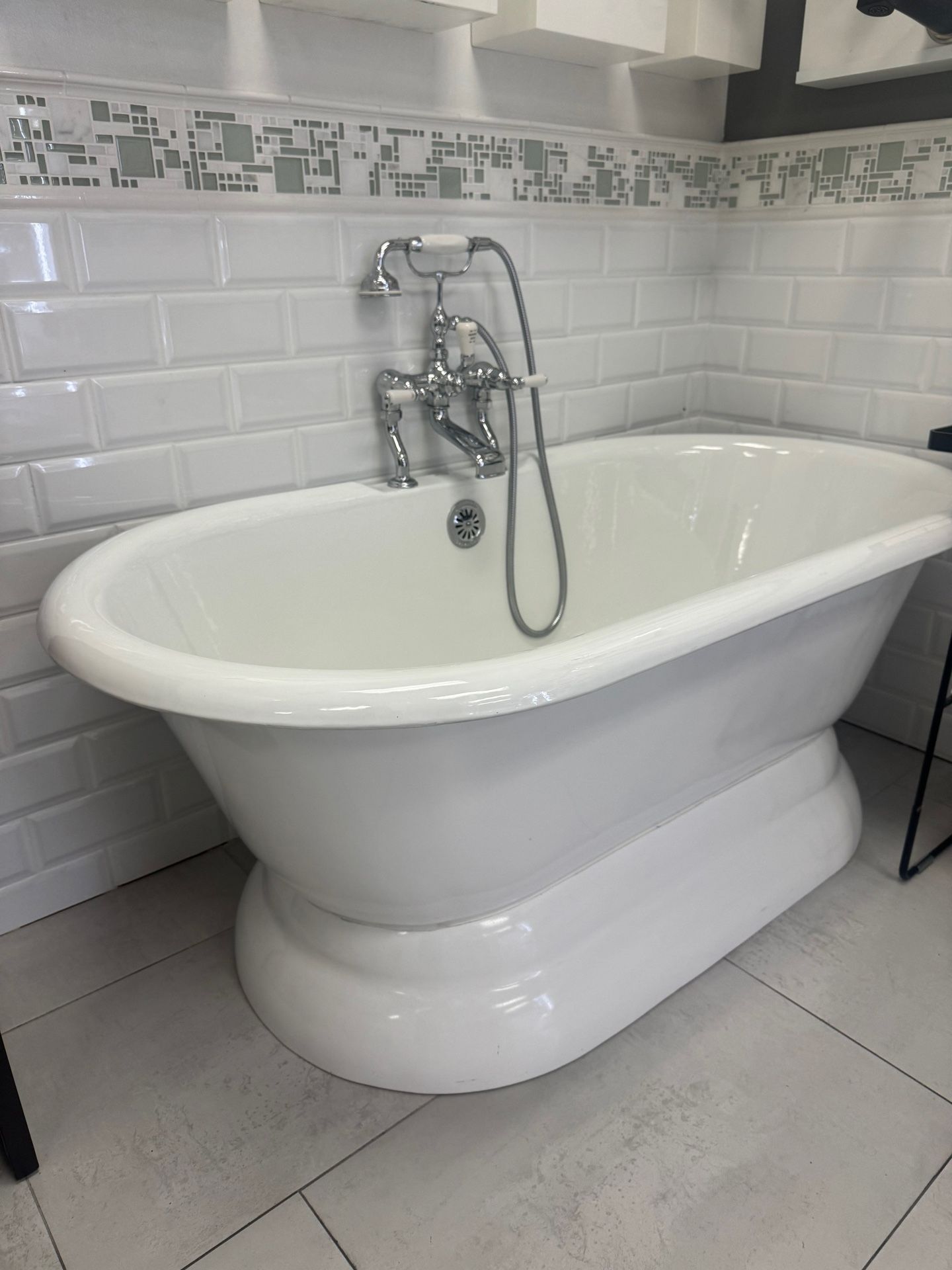 Freestanding Tub + Tub Filler