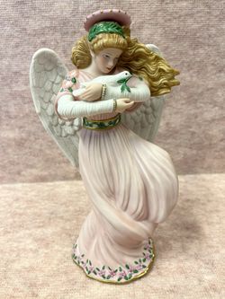 Porcelain Angel Figurine- “Salome, Angel Of Peace”