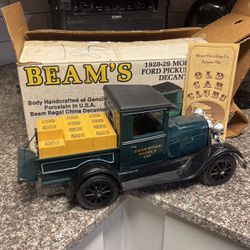 EMPTY Beam’s Truck Decanter 