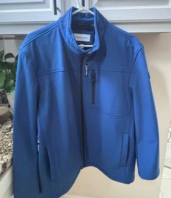 Men’s Calvin Klein stretch soft shell Jacket Size Large
