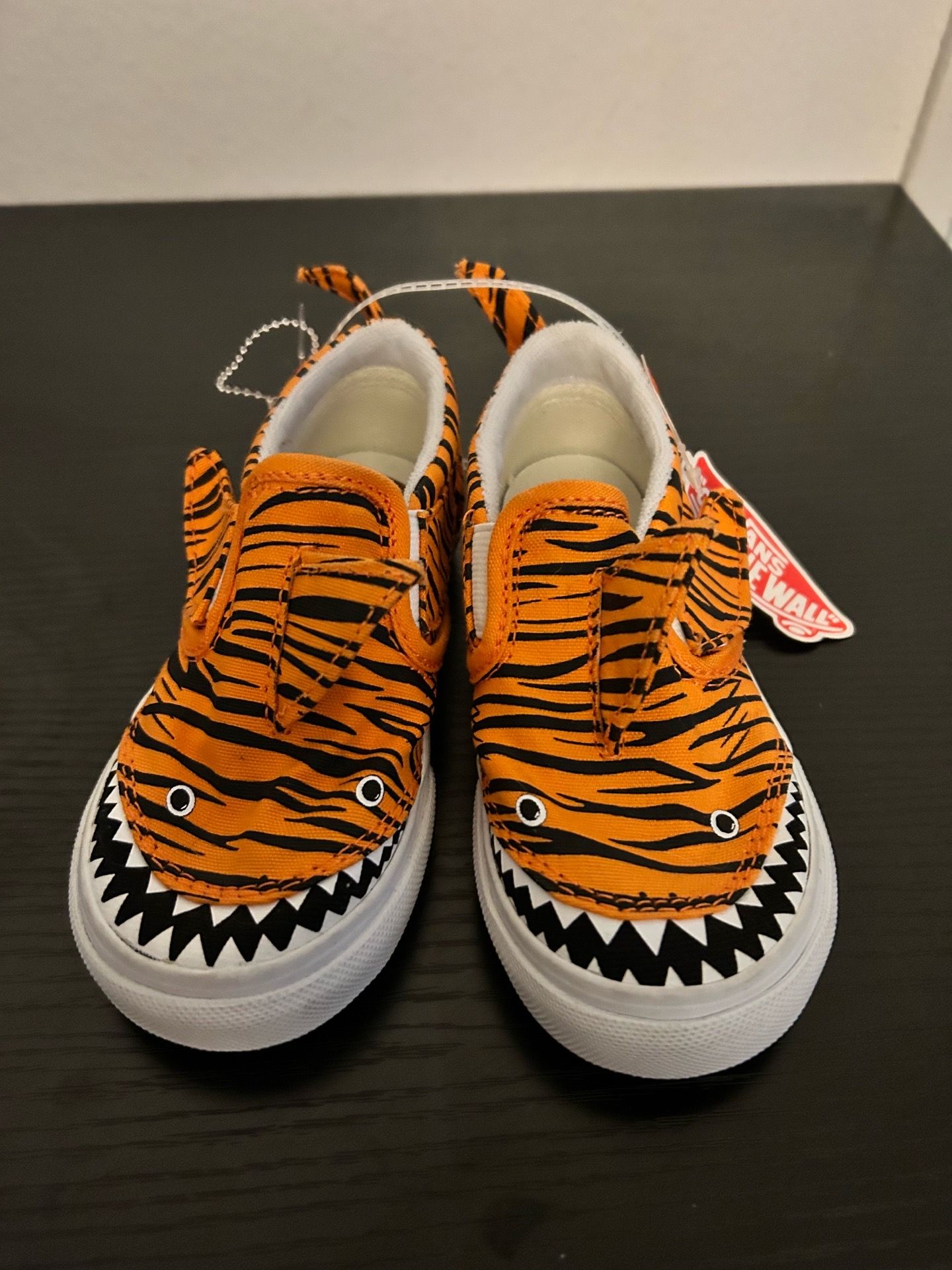 Toddler tiger shark vans