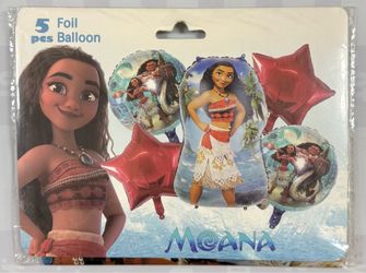 Moana balloons bouquet