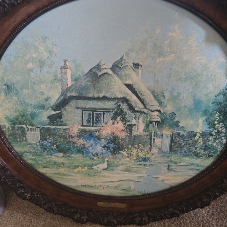 Marty Bell Framed And Authentic With Certification 