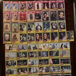 Vintage Star Wars trading cards