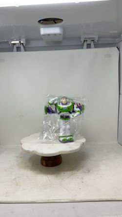 DISNEY PARKS TOY STORY BUZZ LIGHTYEAR GLOW LIGHTUP TALKING SPINNER SOUVENIR 9”