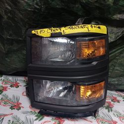 2014-15 Chevy Silverado Left Headlight Texture
