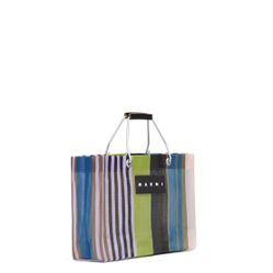 Marni Market Stripe Multicolor Green Bag 