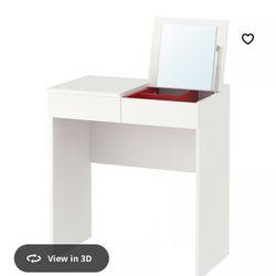 Ikea Brimnes Dressing Vanity Table White