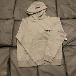 Dark oat/grey ESSENTIALS HOODIE 