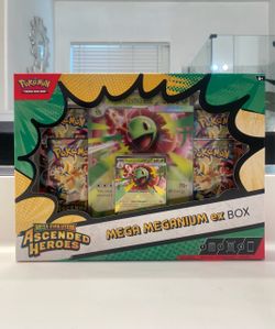 Ascended Heroes Mega Meganium ex Box