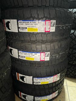 LT285/75/16 FALKEN AT4w 4 new tires installed ✅🔥