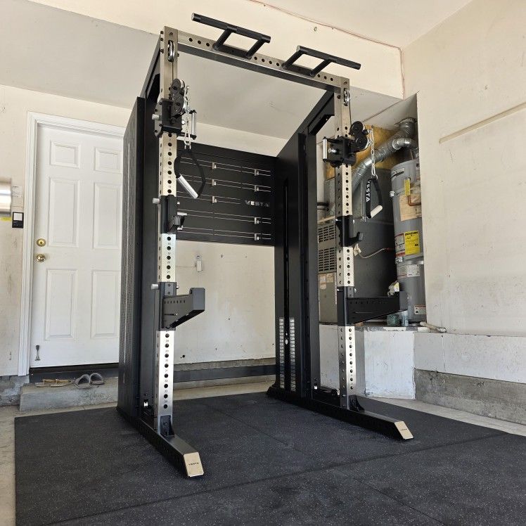 🔥NEW Vesta Pioneer 2in1 / Functional trainer / Squat Rack / 200lbs weight stack / Cable System / Gym Equipment / Commercial Grade / FREE DELIVERY 🚛 