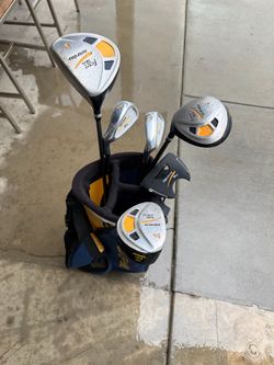 Left Hand Top Flight Junior Golf Clubs