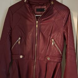 Faux Leather Jacket 