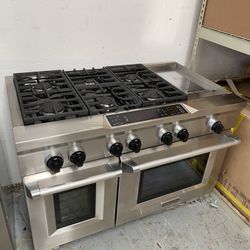 Kitchen Aid 48” Dual Fuel Range 