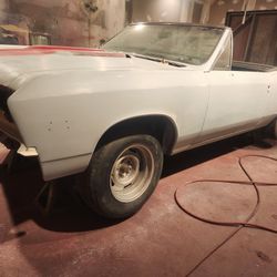 1967 Chevelle Convertible with New Paint Job