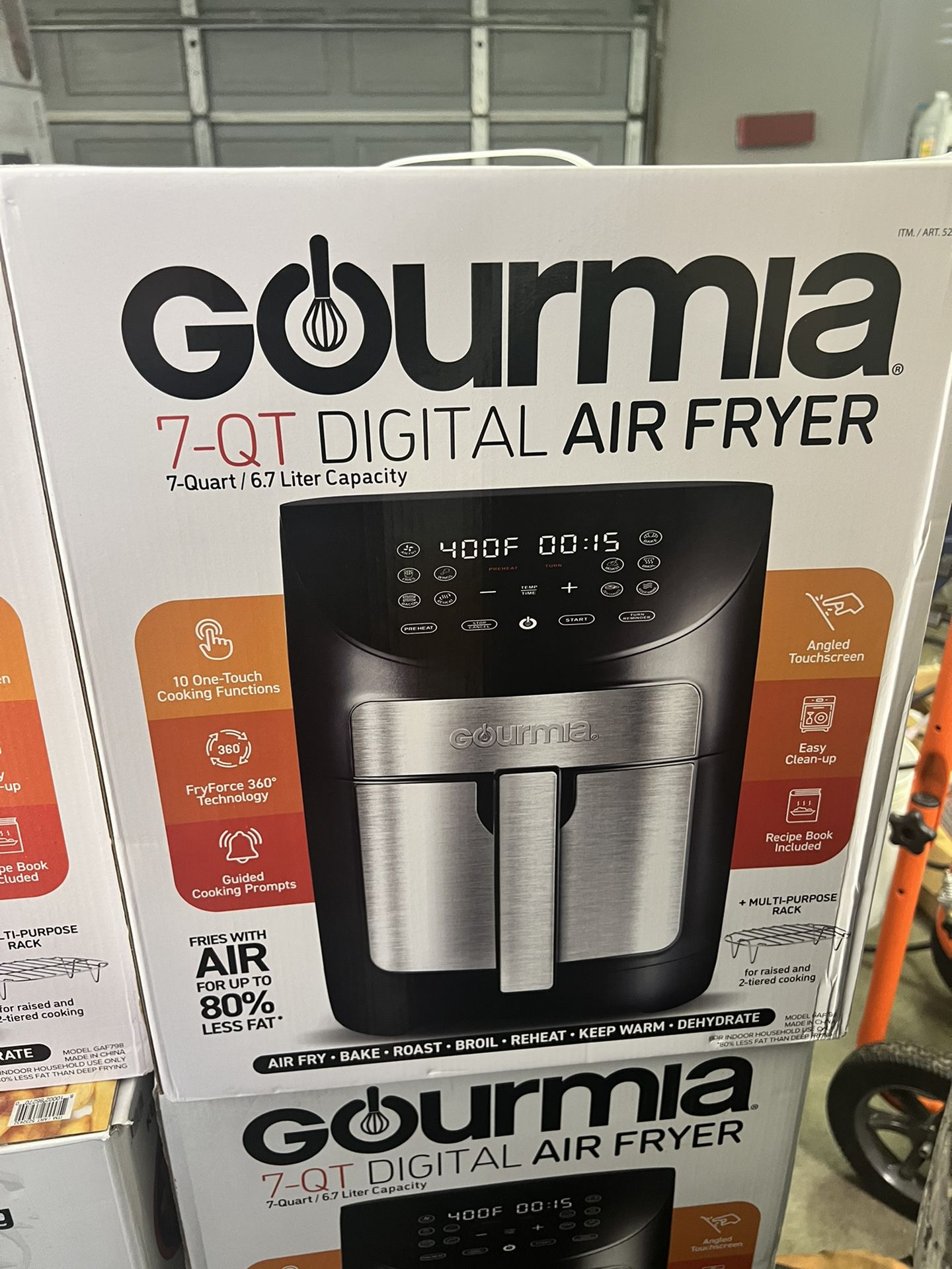 Air Fryer Digital Gourmia 