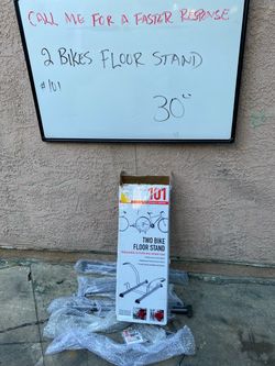 101 Two Bike Floor Stand
