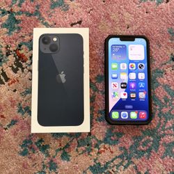 Mint Condition iPhone 13 TracFone Midnight 128GB