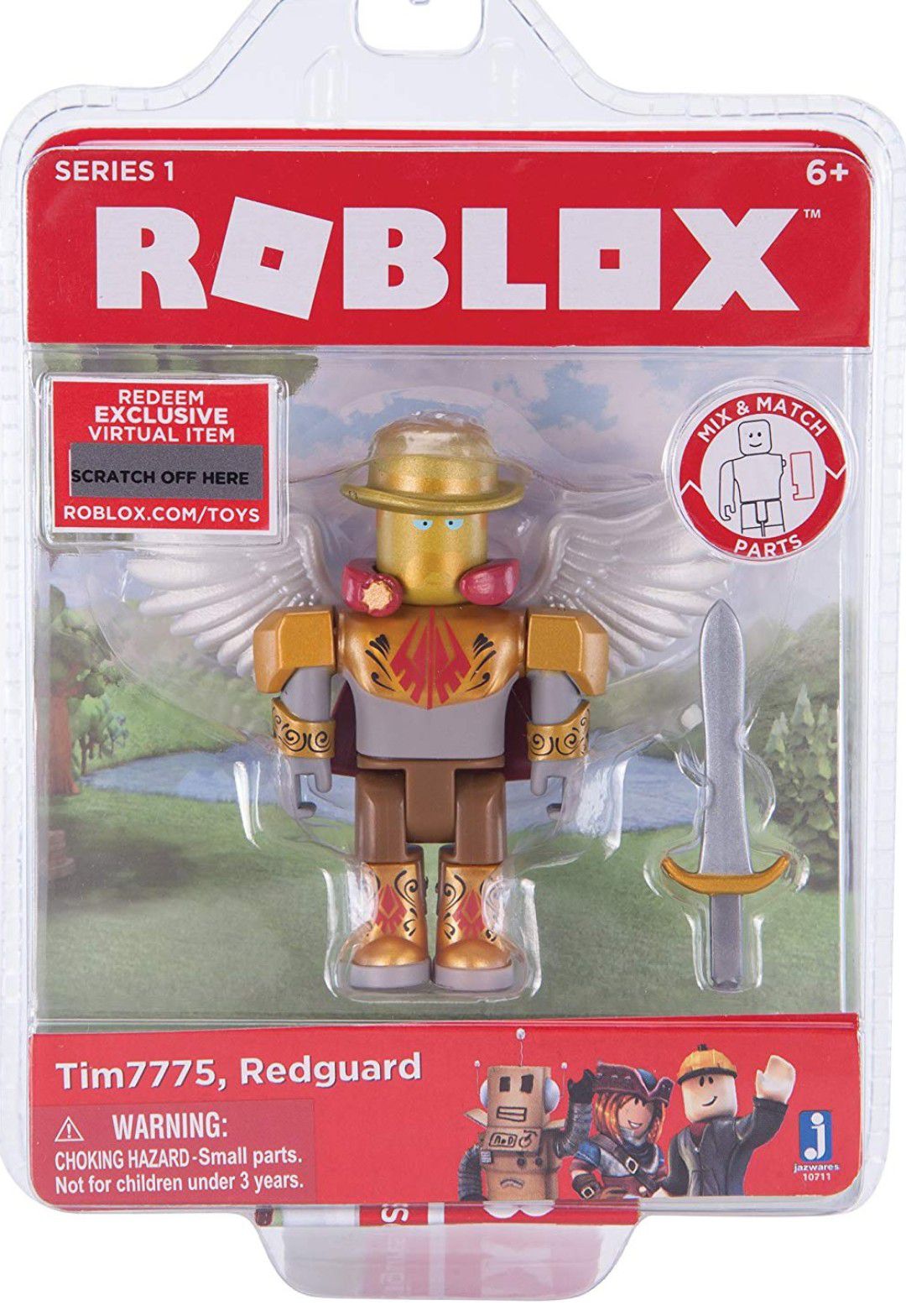 Roblox Series 1 Tim 7775 Redguard Figure
