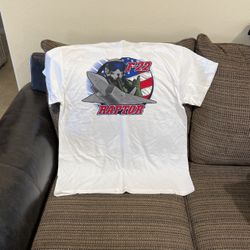 Size,XL. RAPTOR Fighter Jet T-Shirt. New.