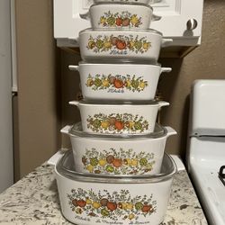 Corning Ware Spice Of Life Dishes
