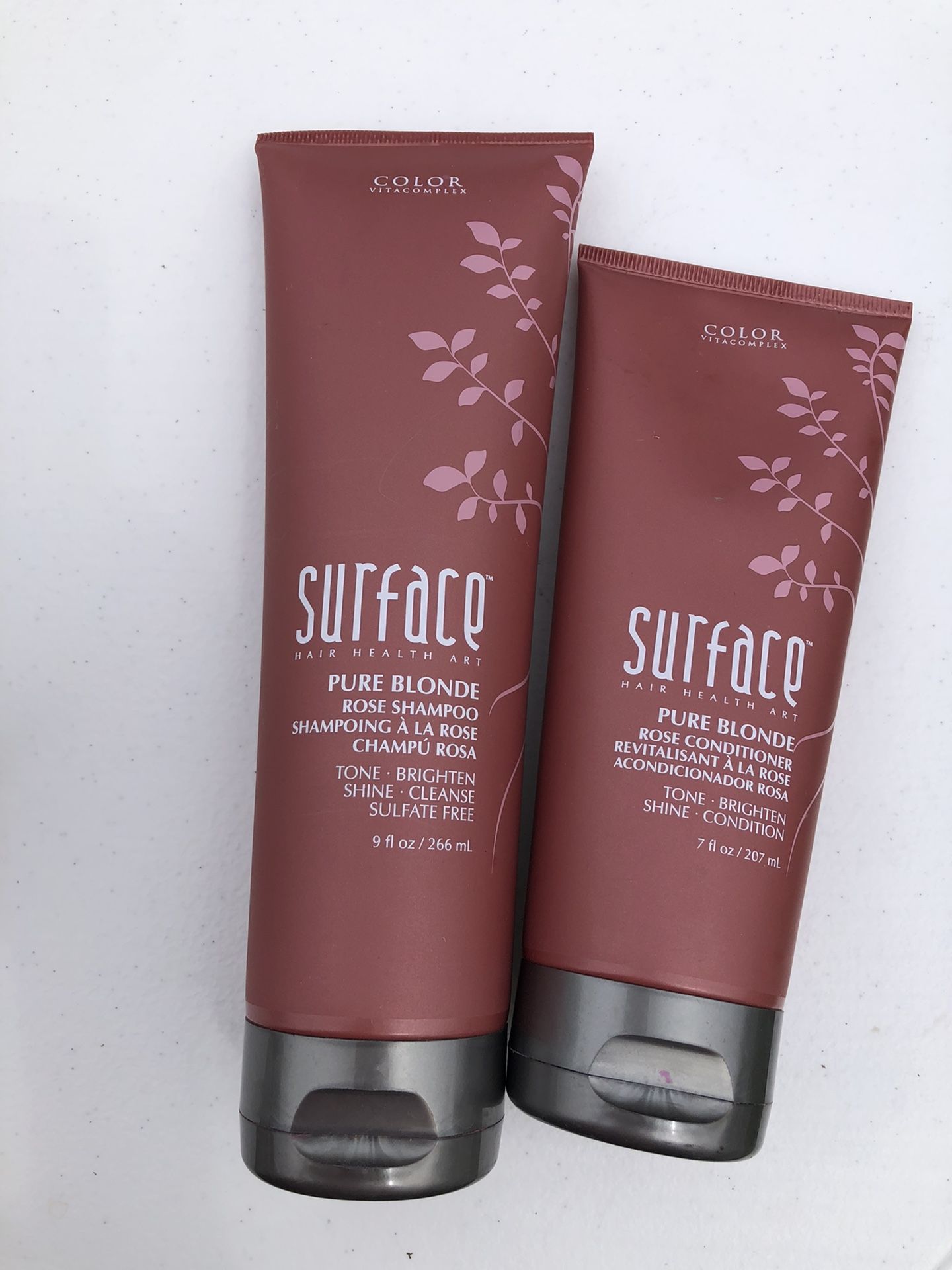 Premium Rose Blonde Color-Depositing Shampoo & Conditioner