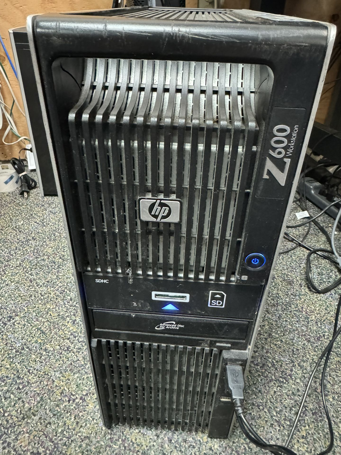 Hp Z600 Workstation Dual Xeon Processor Gaming Desktop