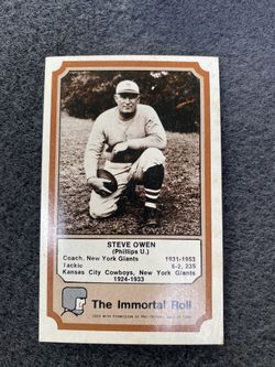Baseball collectible card