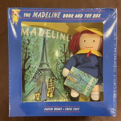 The Madeline Book and Toy Box In Original Box