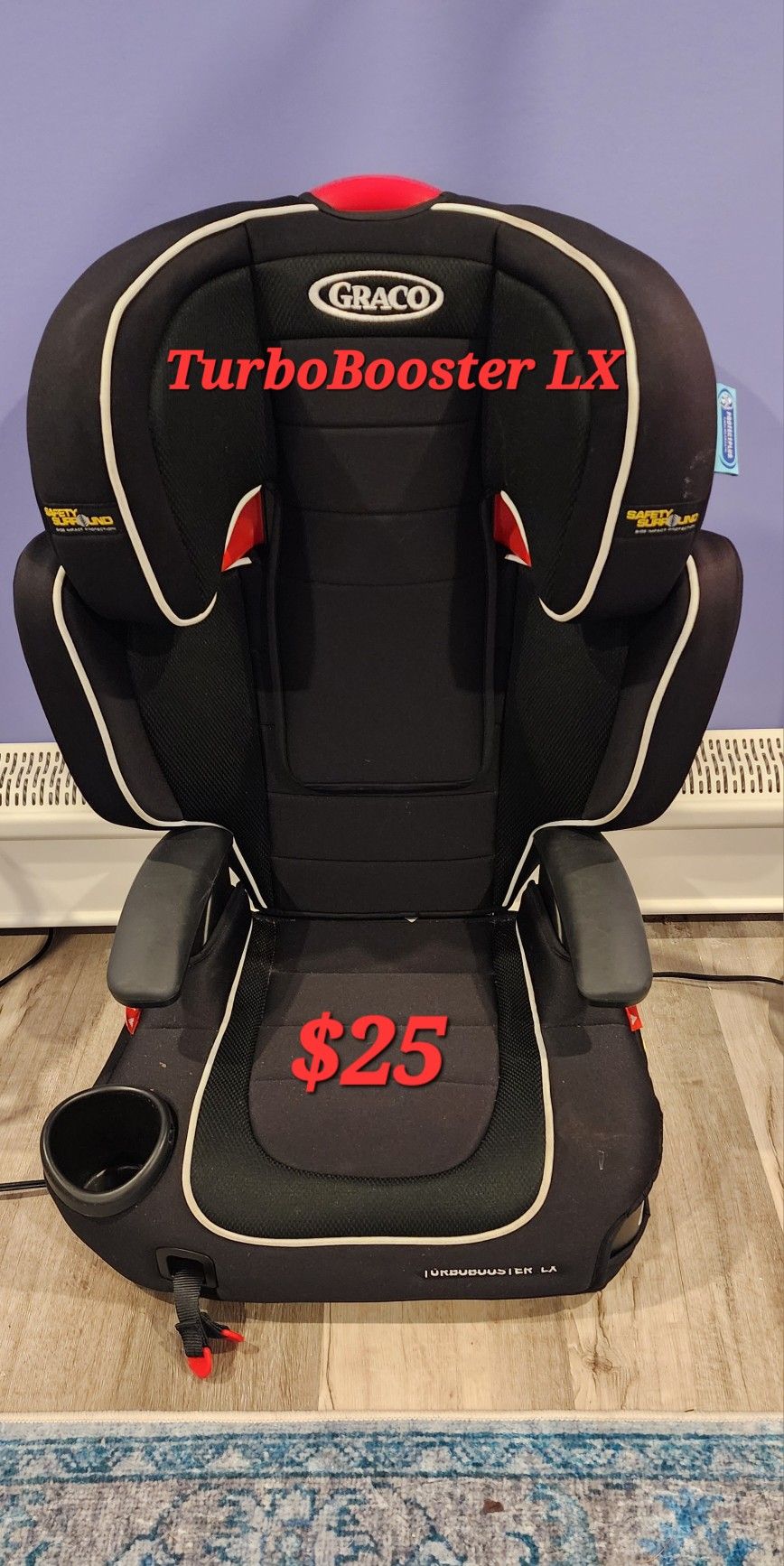 Car Booster Seat W Removal Back