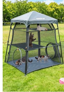 Cat Tower Tent