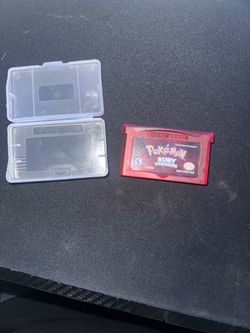 Pokemon Ruby Version Game Boy Advance GBA Authentic