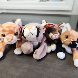 Beanie Babies Retired Cats