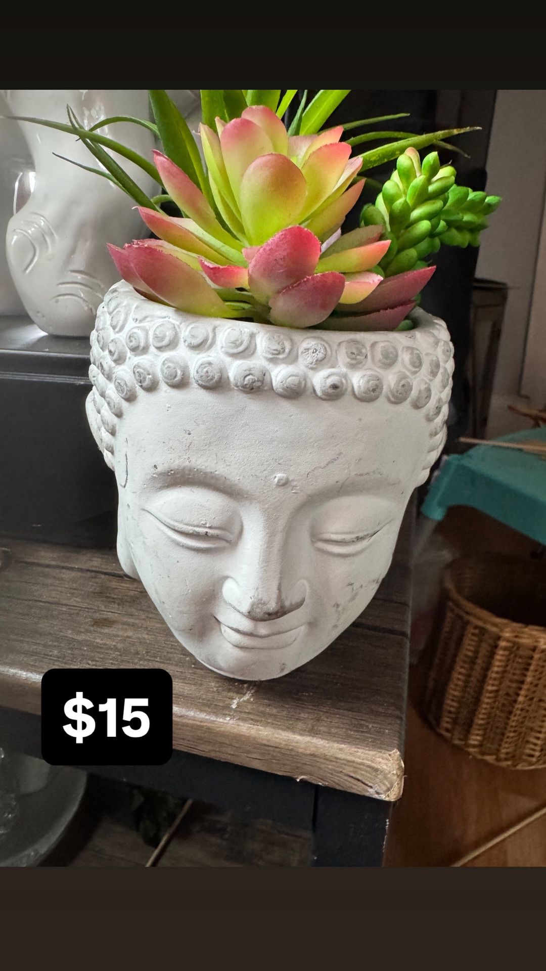 $15 Buda Ceramic Garden Pick Up