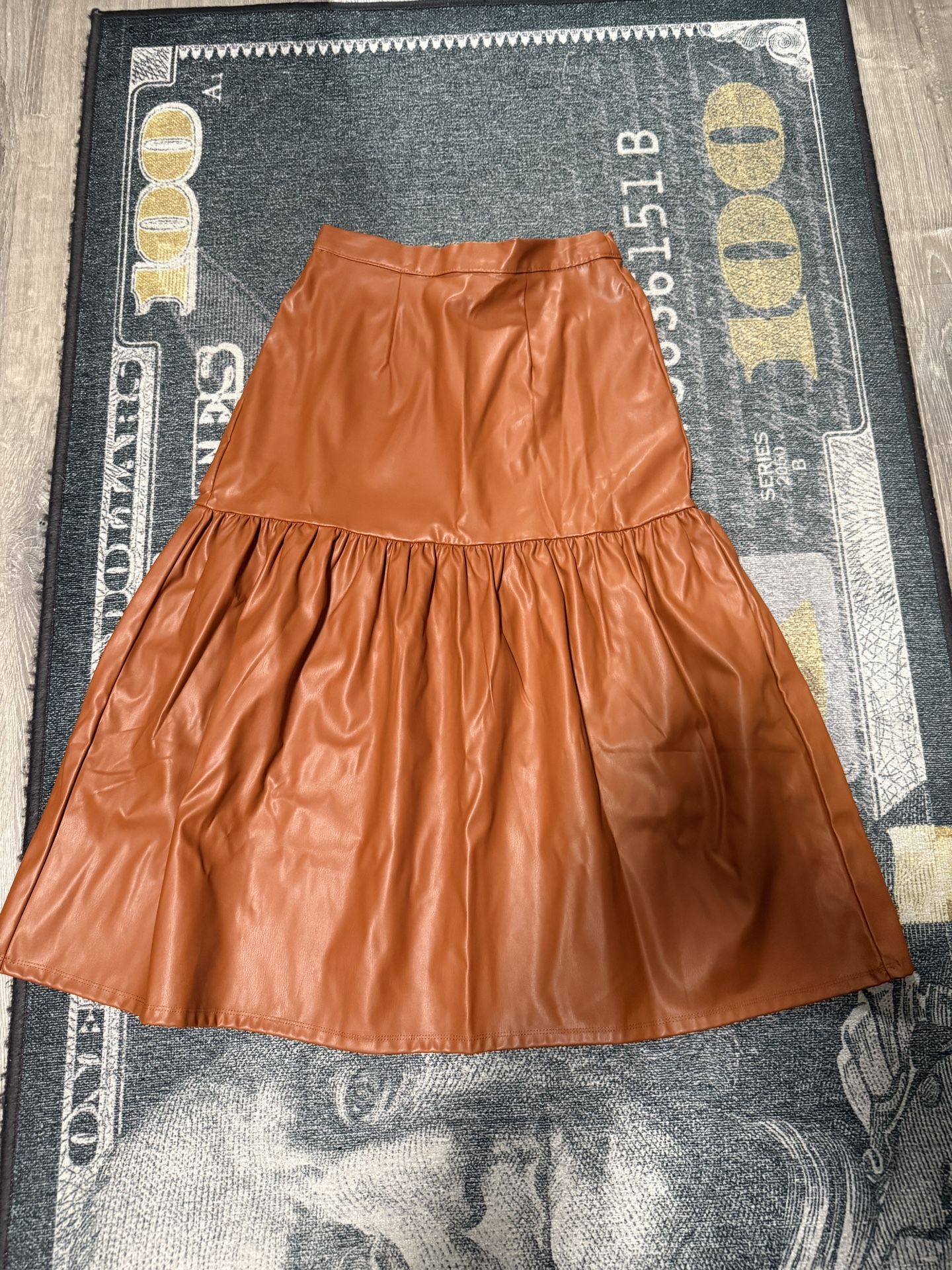 Pleather Skirt
