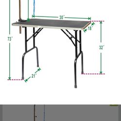 Grooming Table And No sit Harness 