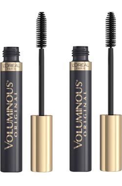 2 Pack L'Oréal Voluminous Original Mascara #310 Blackest Black