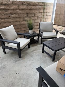 Outside patio set