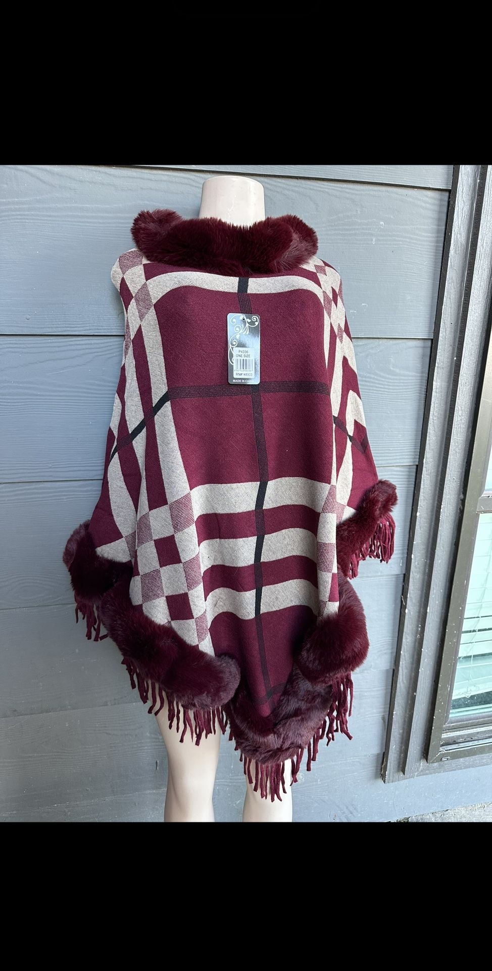 Ponchos Para Damas Abrigos Elegantes