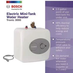 BOSCH Point-of-Use Electric Mini-Tank Water Heater