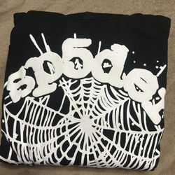 Sp5der Hoodie og Web Black 